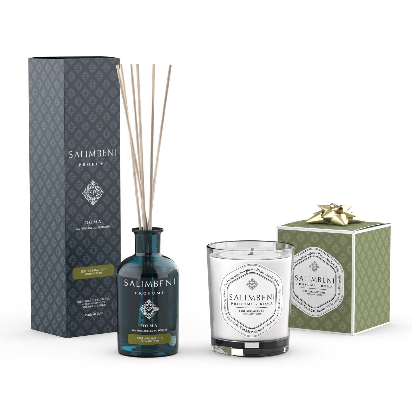 Aromatic Herbs 100 ml + Aromatic Herbs - Scented Candles for FREE