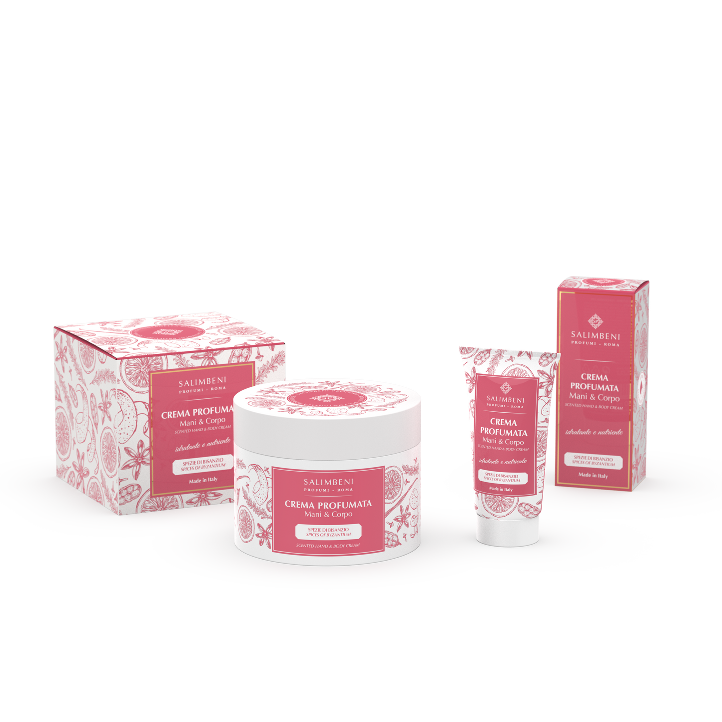 200ml Scented Cream for Hands and Body (fragrance of your choice) + 50ml Scented Cream for Hands and Body of the same fragrance