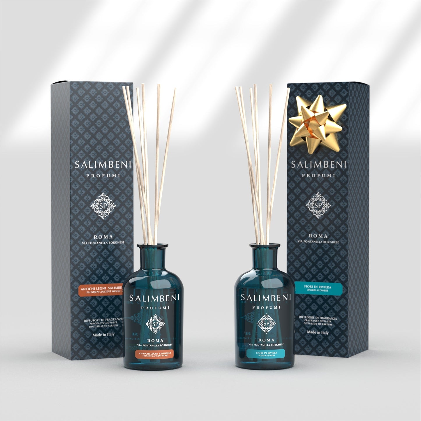 250 ml Ancient Wood Stick Diffuser + 250 ml Riviera Flowers Stick Diffuser for FREE