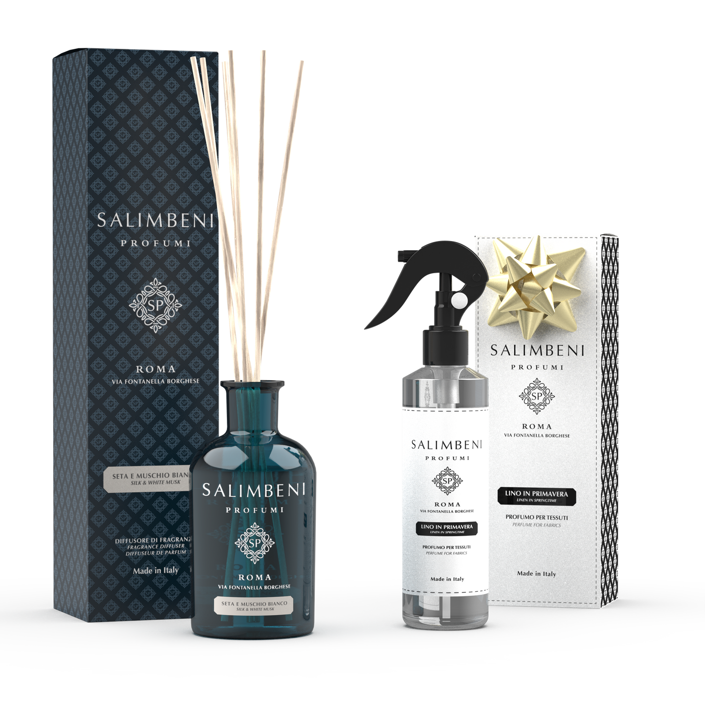 250 ml Stick Diffuser (of your choice) + “Linen in Spring” Fabric Spray as a FREE TRIAL