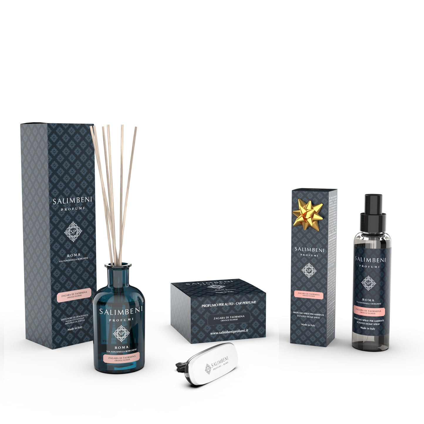 100ml Stick Diffuser (fragrance of your choice) + Car Perfume (same fragrance) + 150 ml Room Spray GRATIS (same fragrance)
