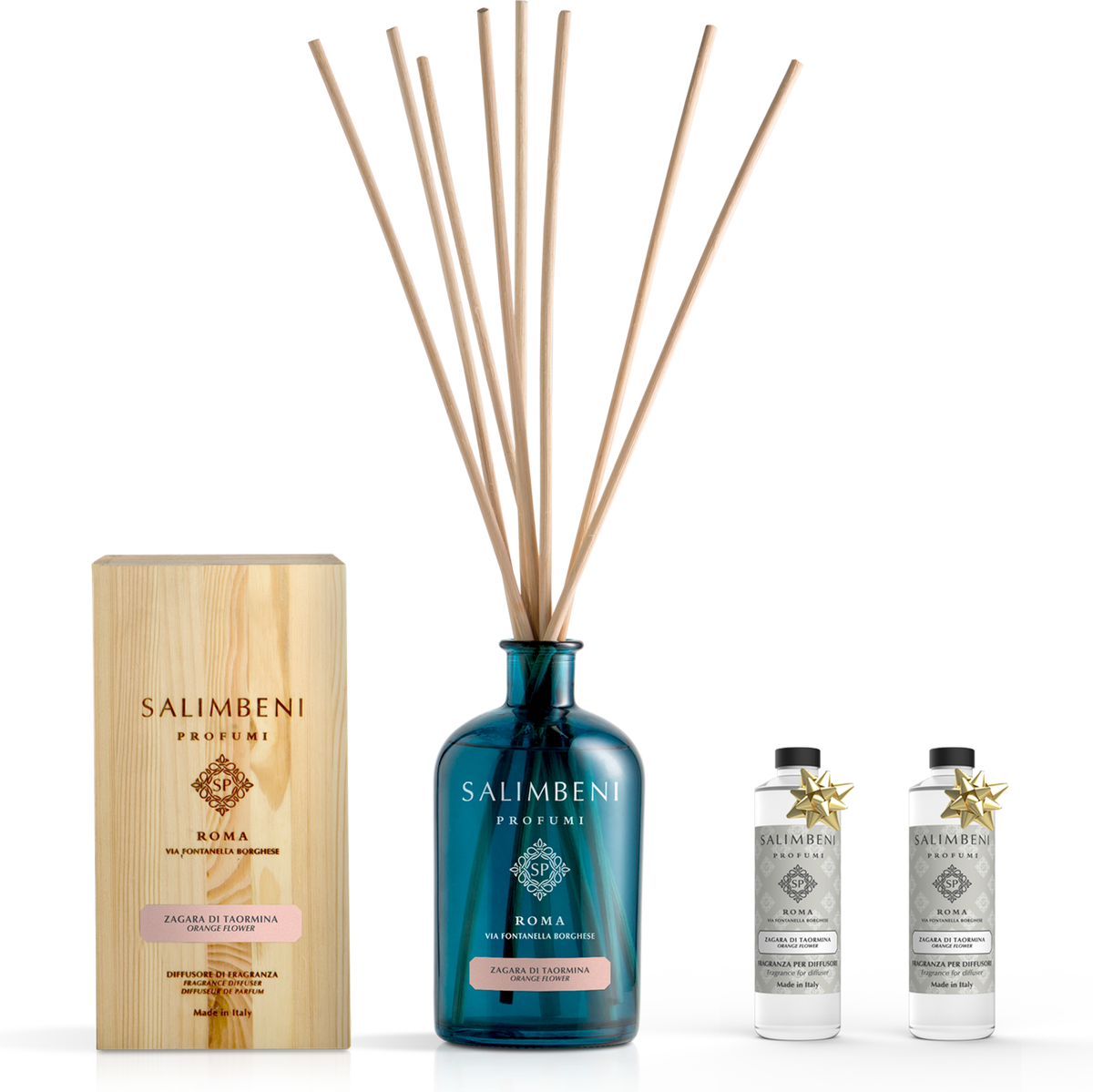 1000ml Stick Diffuser OF YOUR CHOICE + 2 Refills as a free trial (WITH THE SAME FRAGRANCE)