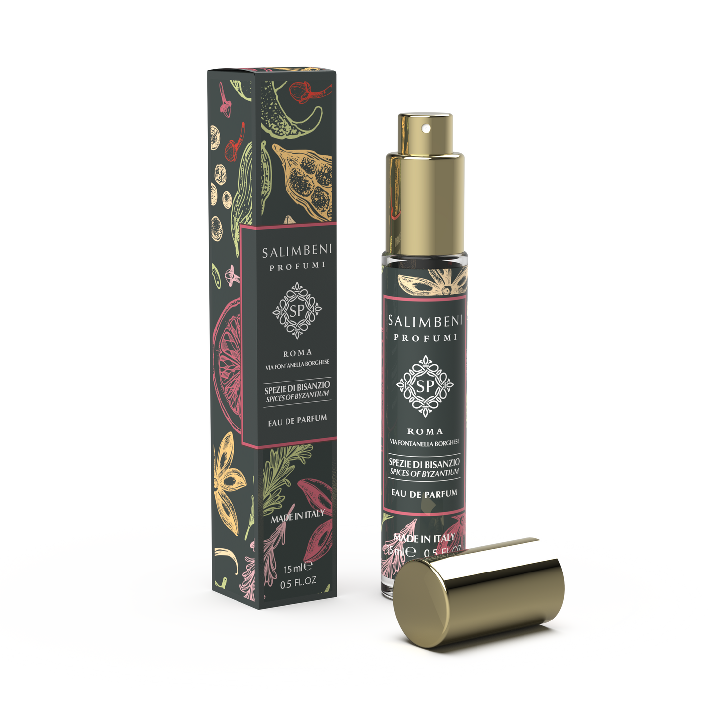 Travel-sized Perfume: 15 ml Eau de Parfum - Spices of Byzantium