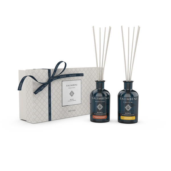 GIFT PACK OF YOUR CHOICE (100 ML SALIMBENI ANCIENT WOOD STICK DIFFUSER + 100 ML STICK DIFFUSER OF YOUR CHOICE)