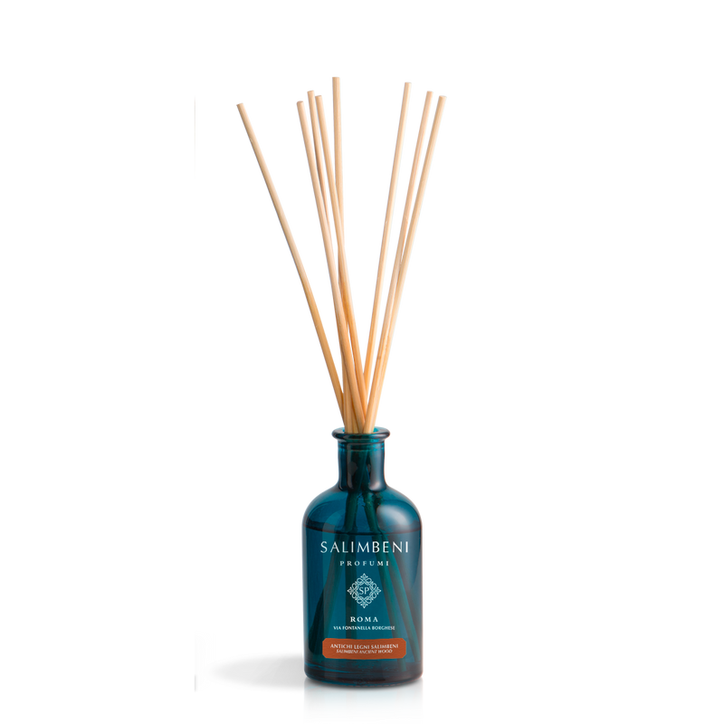 Salimbeni Ancient Wood (Wood Premium Car Perfumer + Stick Diffuser 100 ml + Stick Diffuser 250 ml + Gift Box)