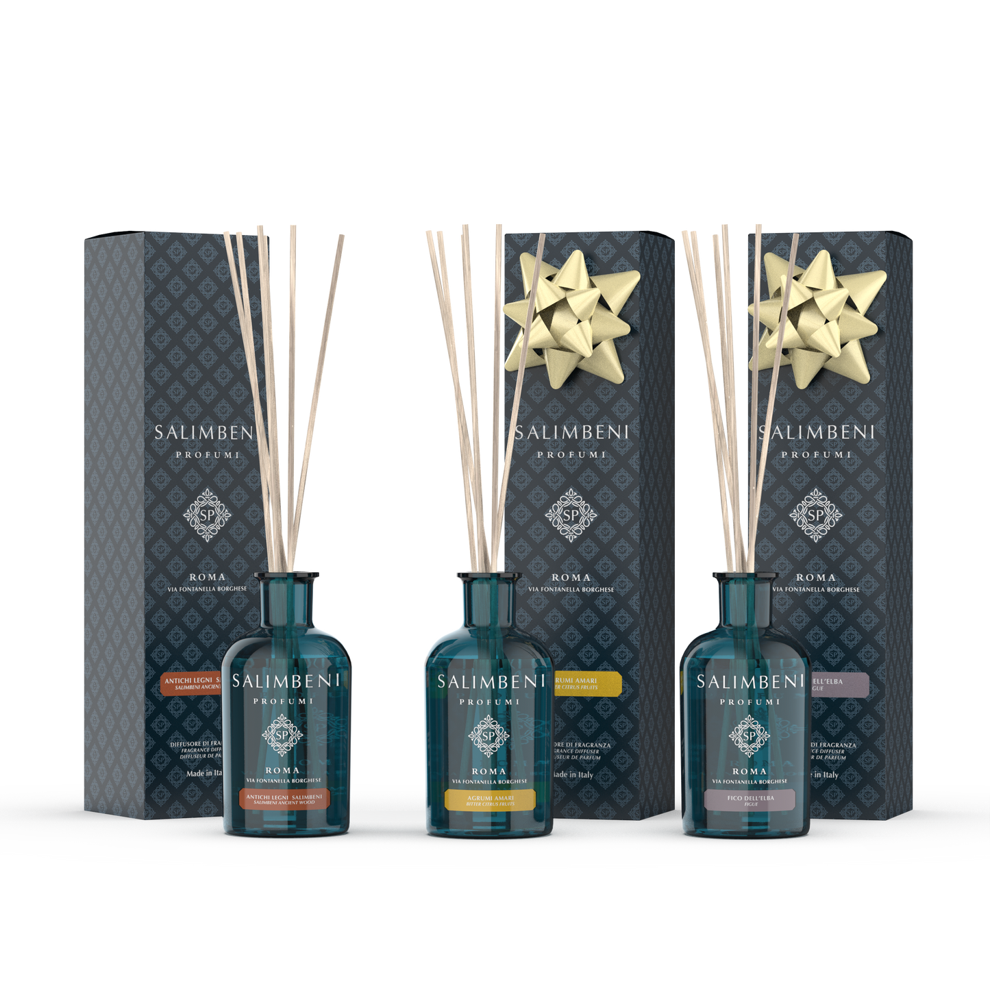 100ml Salimbeni Ancient Wood + 100ml Bitter Citrus Fruits + 100ml Elba Fig