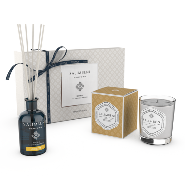 GIFT PACK OF YOUR CHOICE (250ML STICK DIFFUSER + 190GR SCENTED CANDLE)