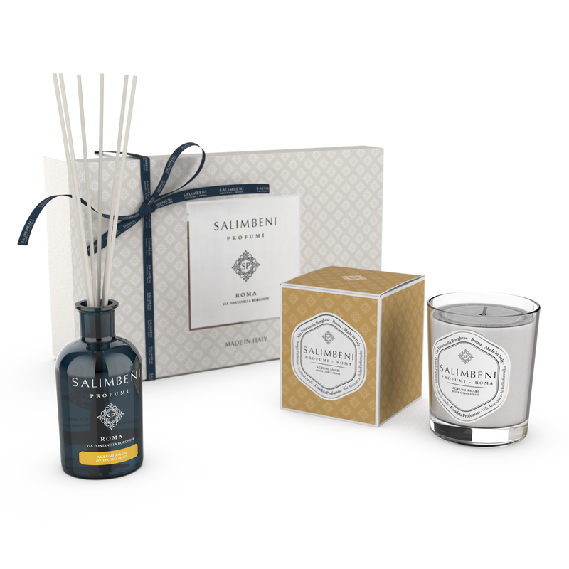 GIFT PACK OF YOUR CHOICE (250ML STICK DIFFUSER + 190GR SCENTED CANDLE)