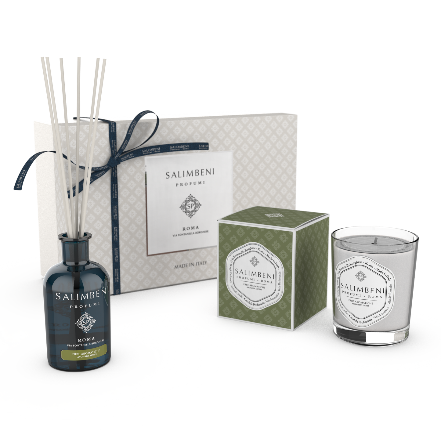GIFT PACK OF YOUR CHOICE (250ML STICK DIFFUSER + 190GR SCENTED CANDLE)