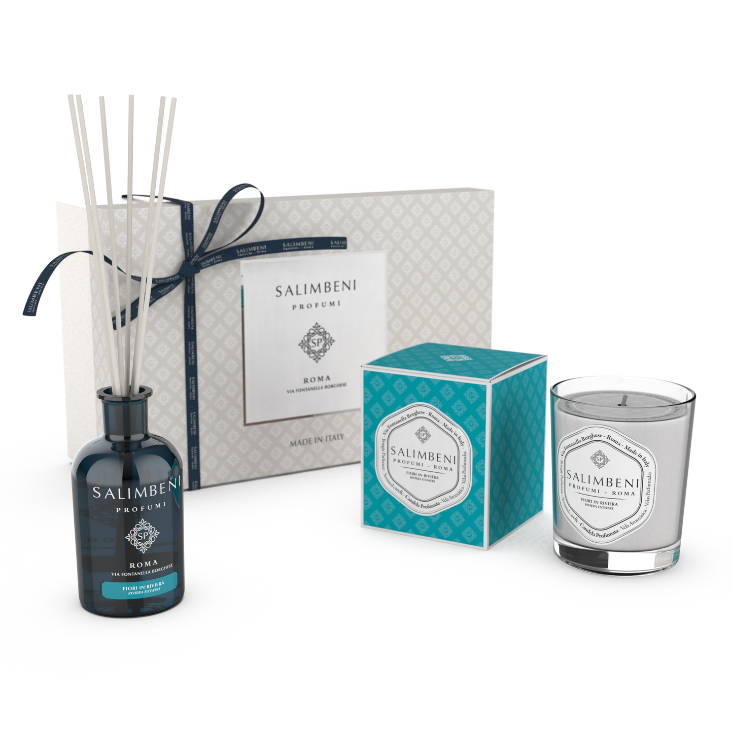 GIFT PACK OF YOUR CHOICE (250ML STICK DIFFUSER + 190GR SCENTED CANDLE)