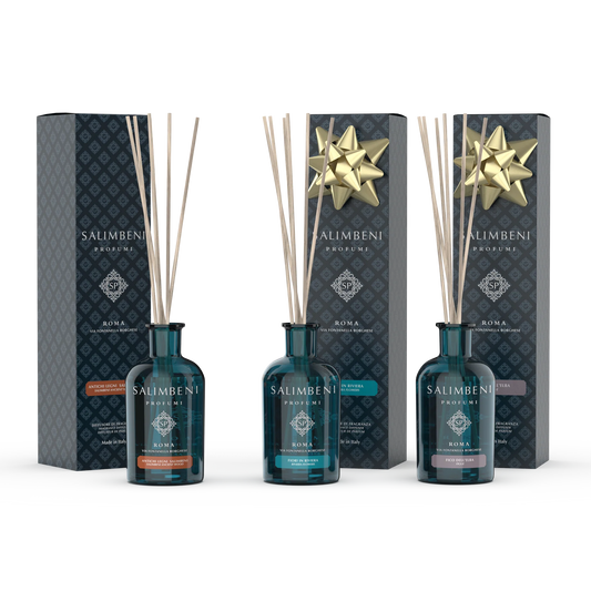 100ml Salimbeni Ancient Wood + 100ml Riviera Flowers TO TRY FOR FREE + 100ml Elba Fig TO TRY FOR FREE