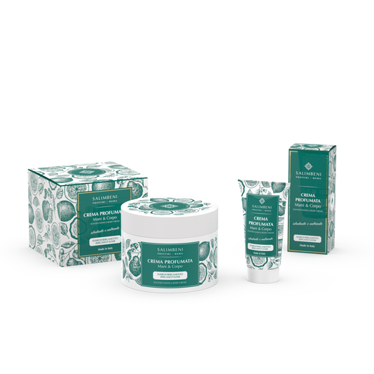 200ml Scented Cream for Hands and Body (fragrance of your choice) + 50ml Scented Cream for Hands and Body of the same fragrance