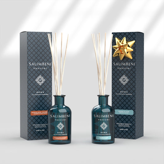 250 ml Salimbeni Ancient Wood Stick Diffuser + 250 ml Breath of the Sea Stick Diffuser for FREE