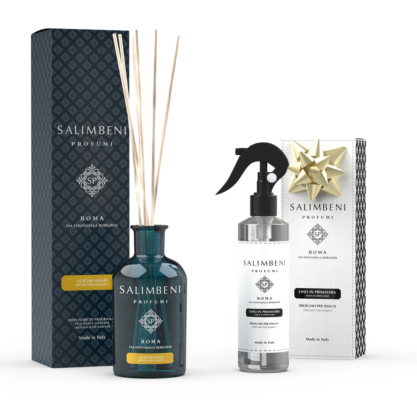 250 ml Stick Diffuser (of your choice) + “Linen in Spring” Fabric Spray as a FREE TRIAL
