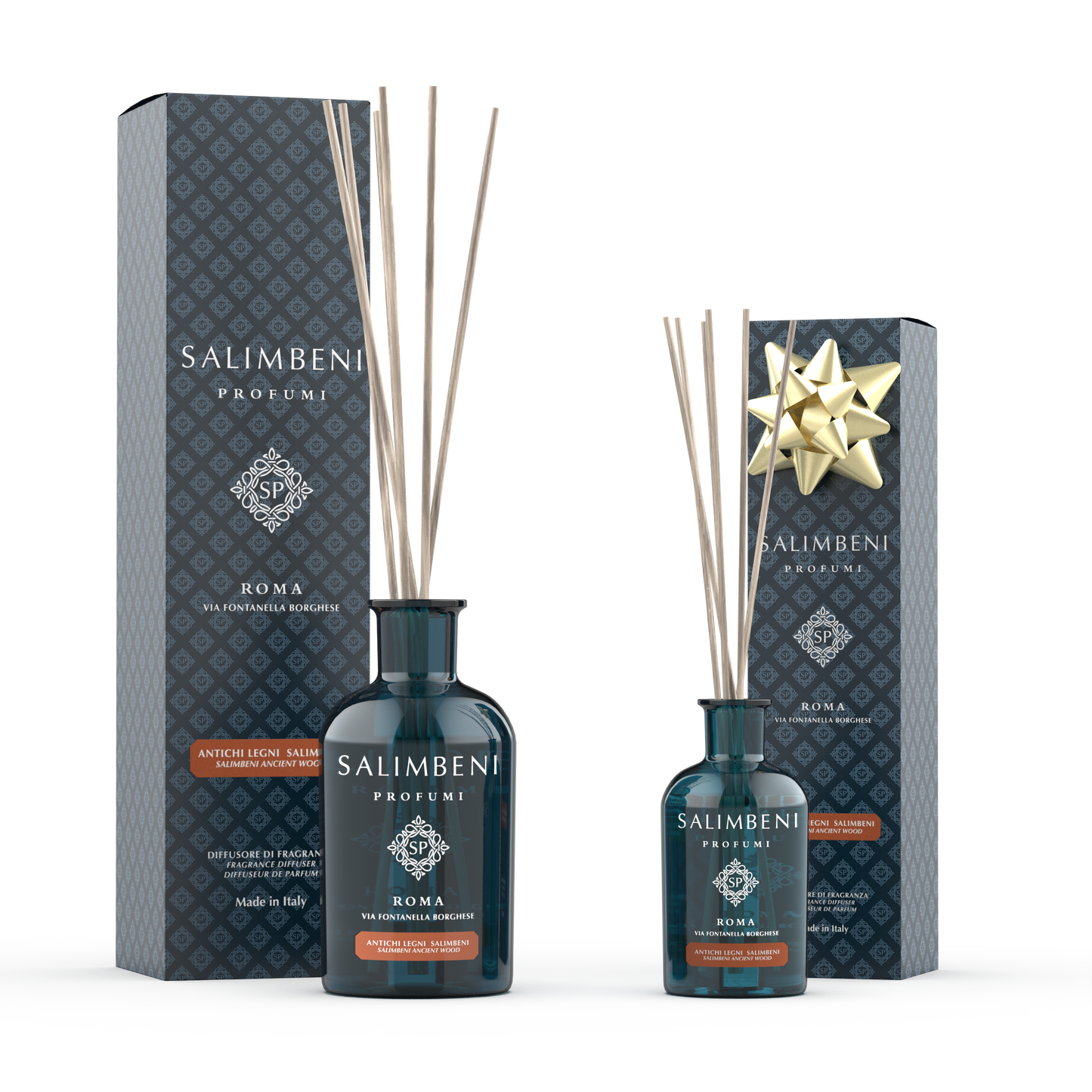 250 ml Salimbeni Ancient Wood + 100 ml Stick Diffuser OF YOUR CHOICE as a FREE TRIAL