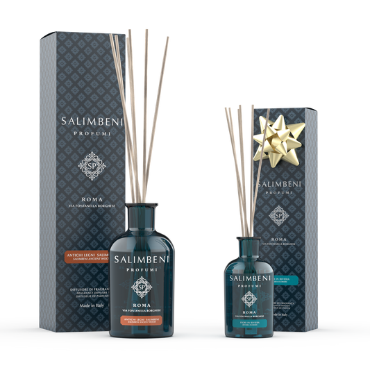 250 ml  Salimbeni Ancient Wood + 100 ml Riviera Flowers  as a FREE TRIAL