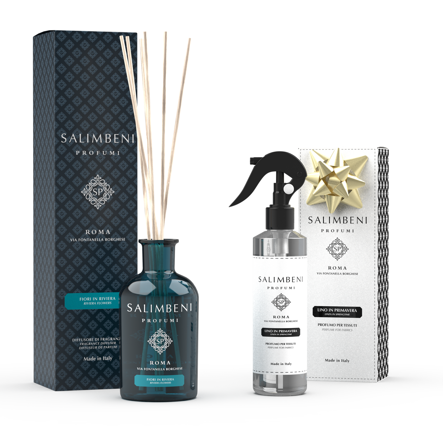 250 ml Stick Diffuser (of your choice) + “Linen in Spring” Fabric Spray as a FREE TRIAL