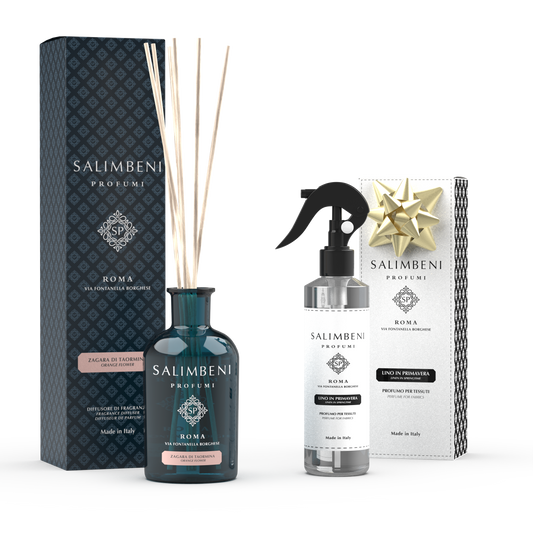 250 ml Stick Diffuser (of your choice) + “Linen in Spring” Fabric Spray as a FREE TRIAL