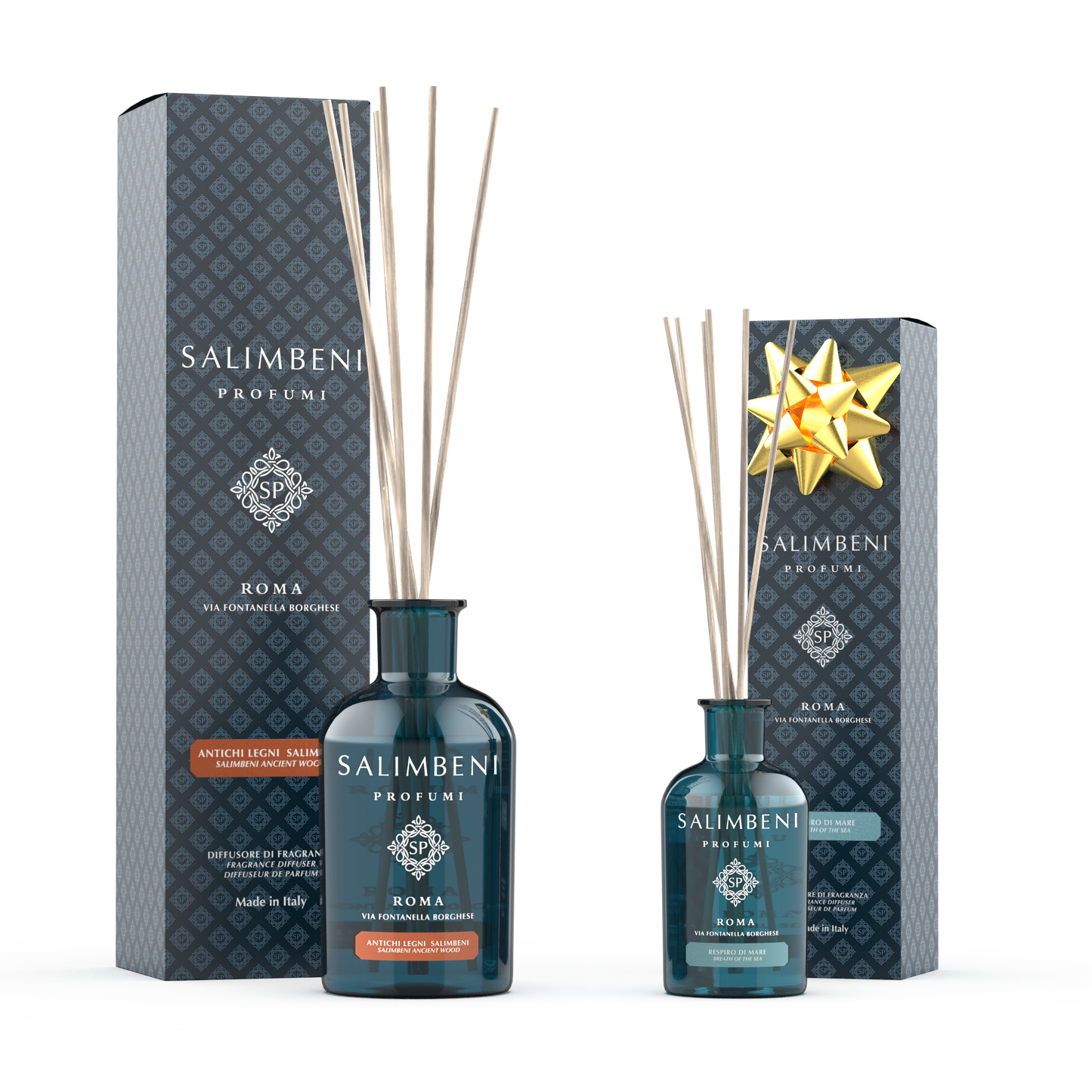 250 ml Salimbeni Ancient Wood + 100 ml Stick Diffuser OF YOUR CHOICE as a FREE TRIAL