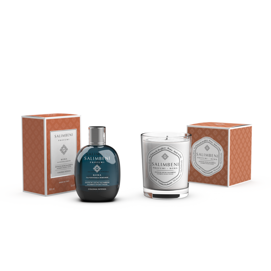 100 ml Cologne Intense + 190 gr Scented Candle(FRAGRANCE OF YOUR CHOICE)