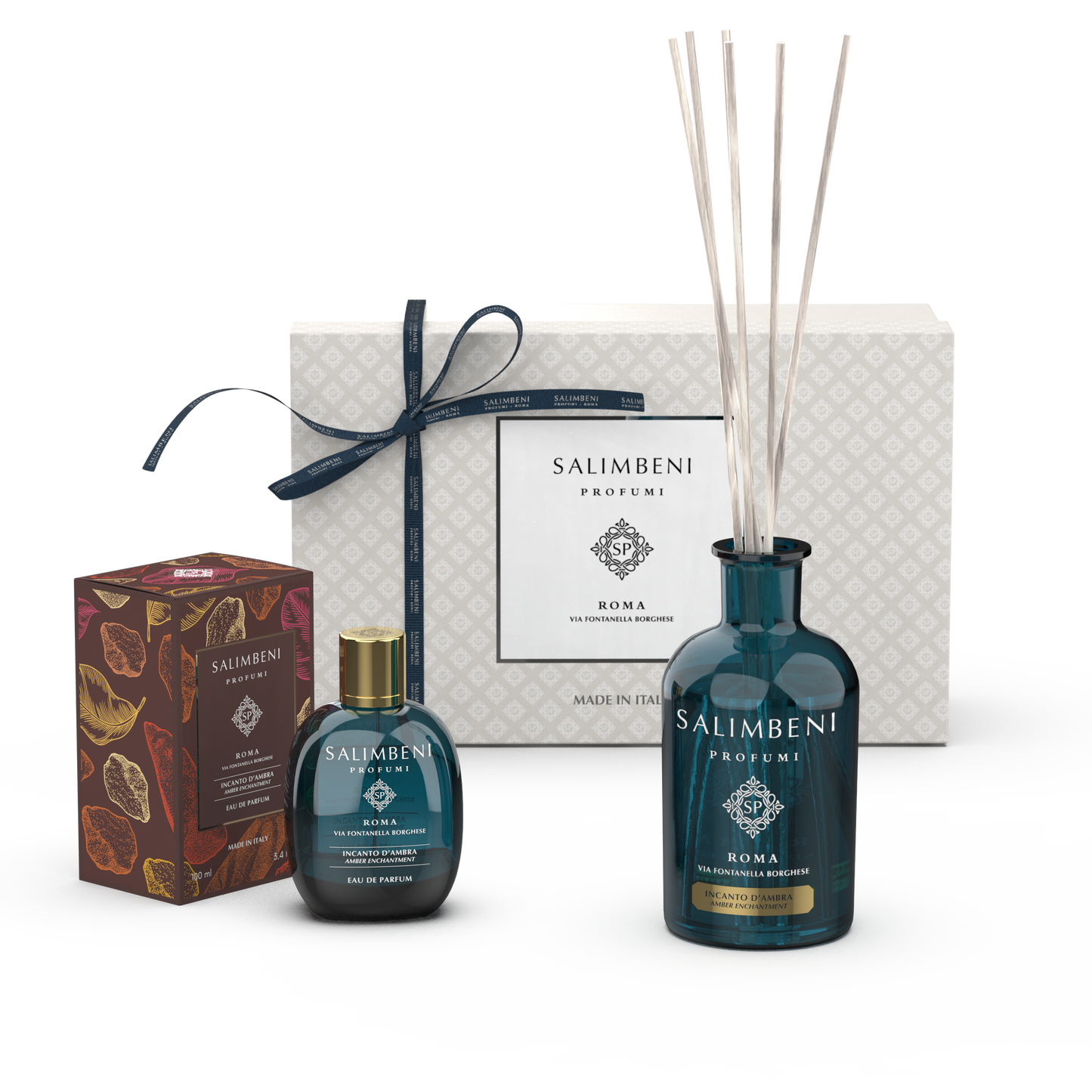 GIFT PACK OF YOUR CHOICE (100 ML EAU DE PARFUM + 250 ML STICK DIFFUSER)