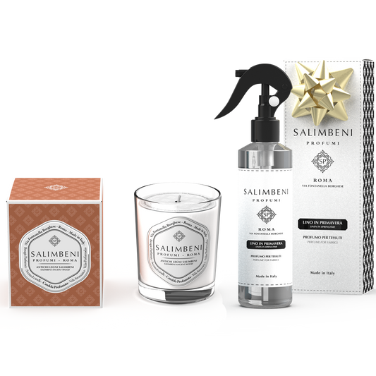 190g Scented Candle OF YOUR CHOICE + “Linen in Spring” Fabric Spray as a FREE TRIAL