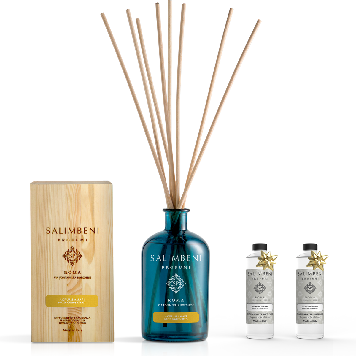 1000ml Stick Diffuser OF YOUR CHOICE + 2 Refills as a free trial (WITH THE SAME FRAGRANCE)