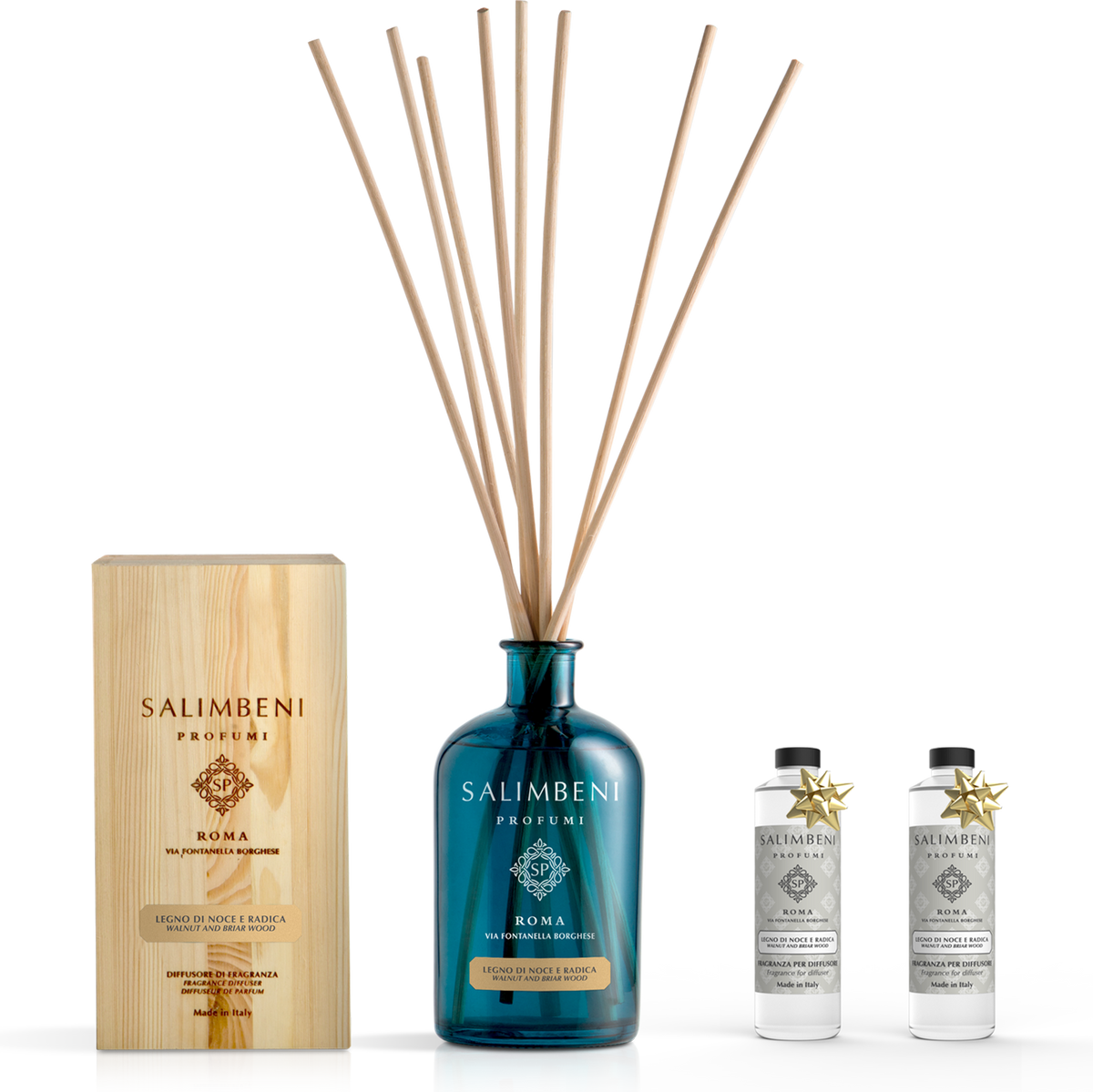 1000ml Stick Diffuser OF YOUR CHOICE + 2 Refills as a free trial (WITH THE SAME FRAGRANCE)