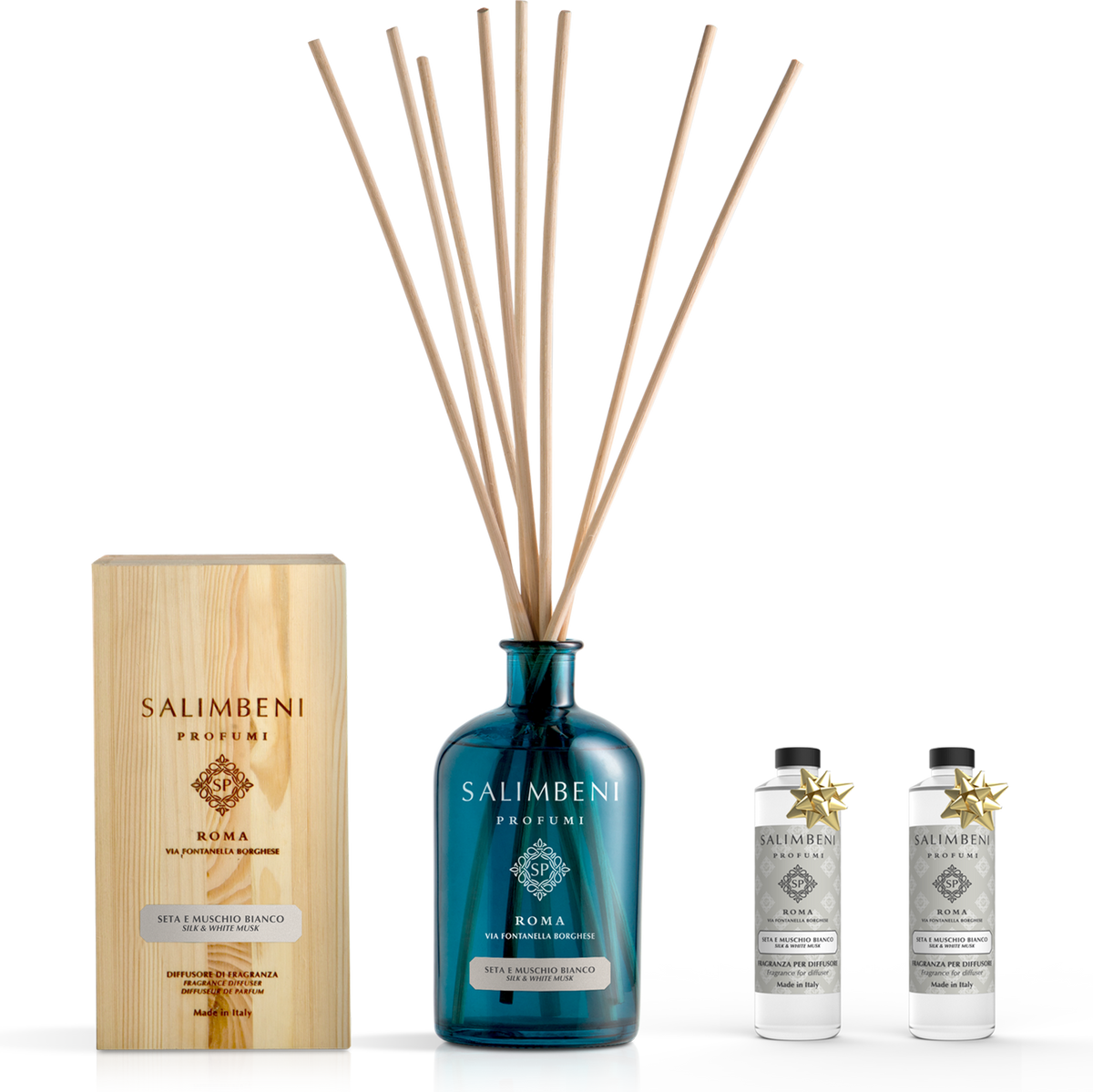 1000ml Stick Diffuser OF YOUR CHOICE + 2 Refills as a free trial (WITH THE SAME FRAGRANCE)