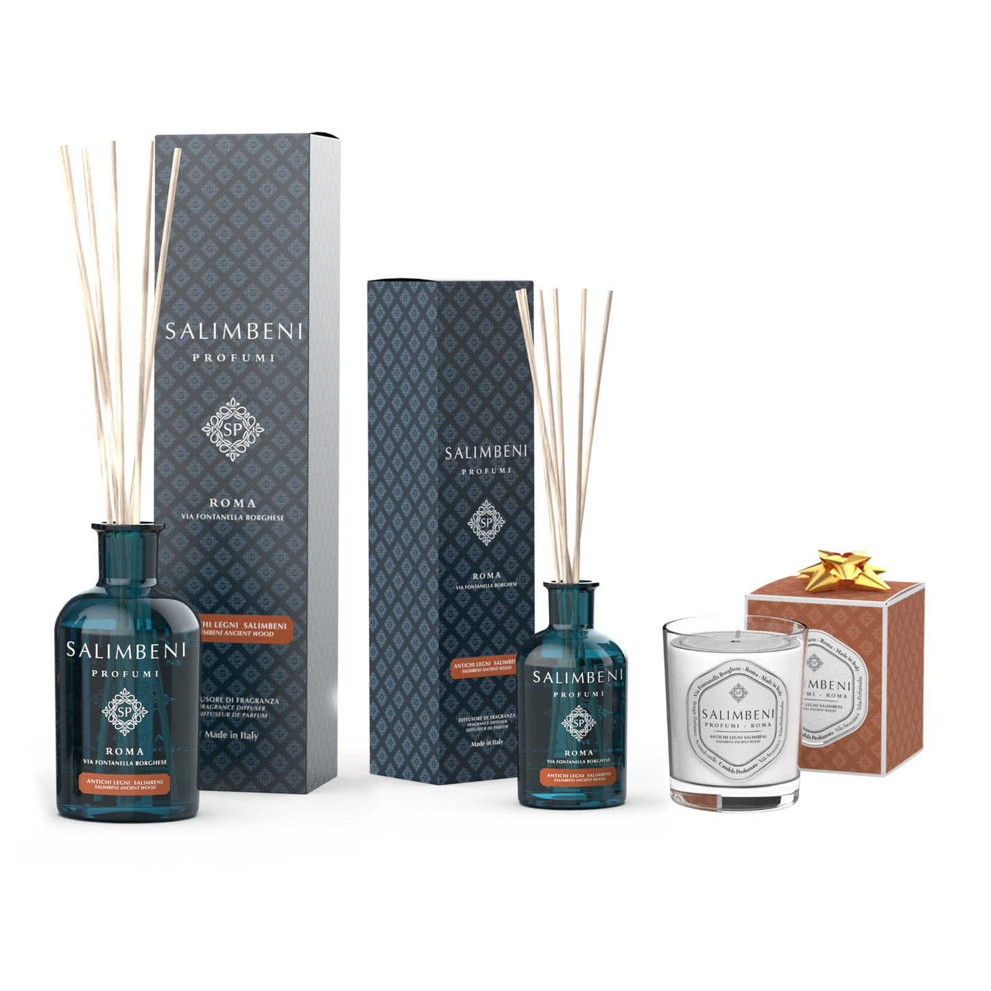 250 ml Stick Diffuser (frangrance of your choice) + 100ml Stick Diffuser (with the same fragrance) + 190gr Scented Candle as a FREE TRIAL (with the same fragrance)
