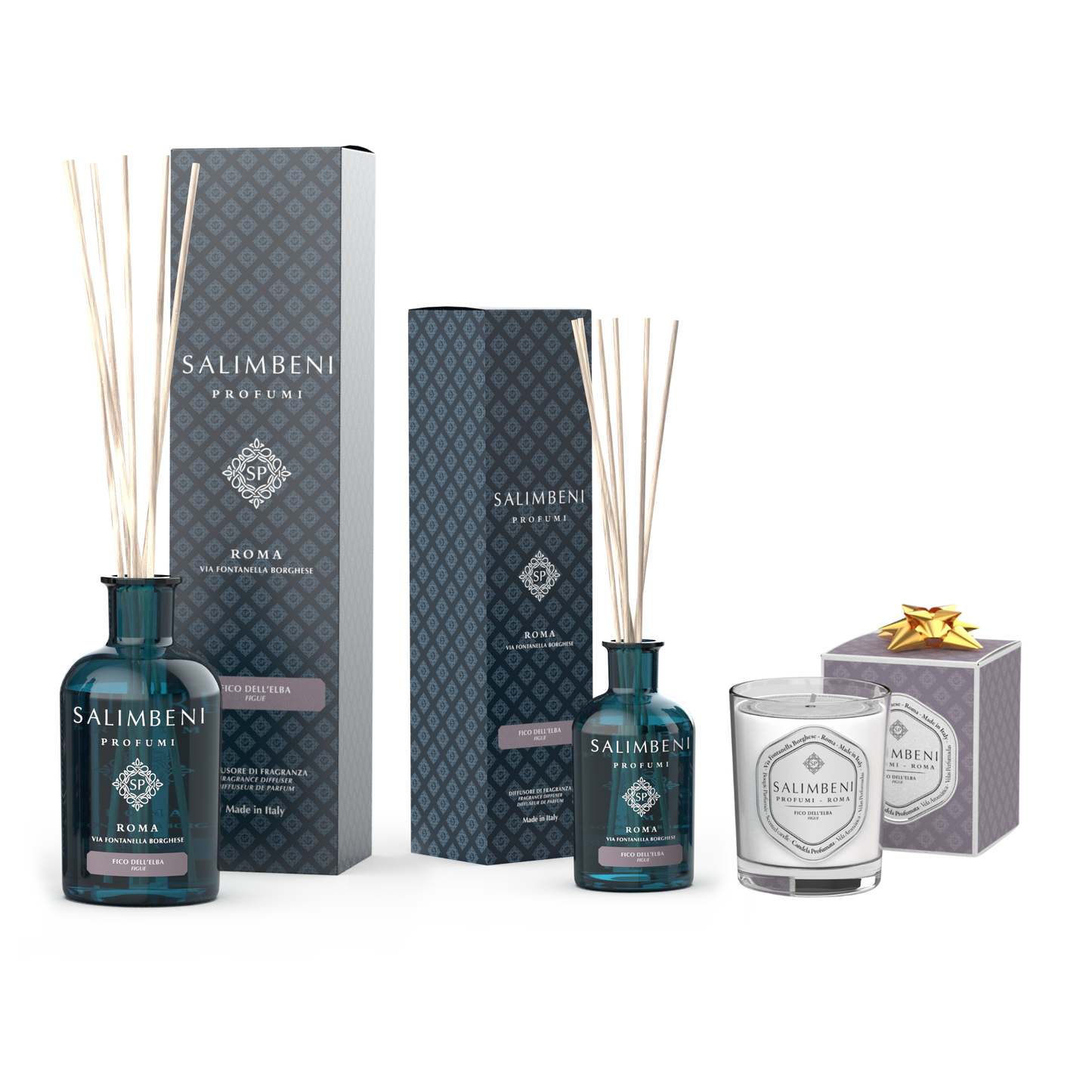 250 ml Stick Diffuser (frangrance of your choice) + 100ml Stick Diffuser (with the same fragrance) + 190gr Scented Candle as a FREE TRIAL (with the same fragrance)