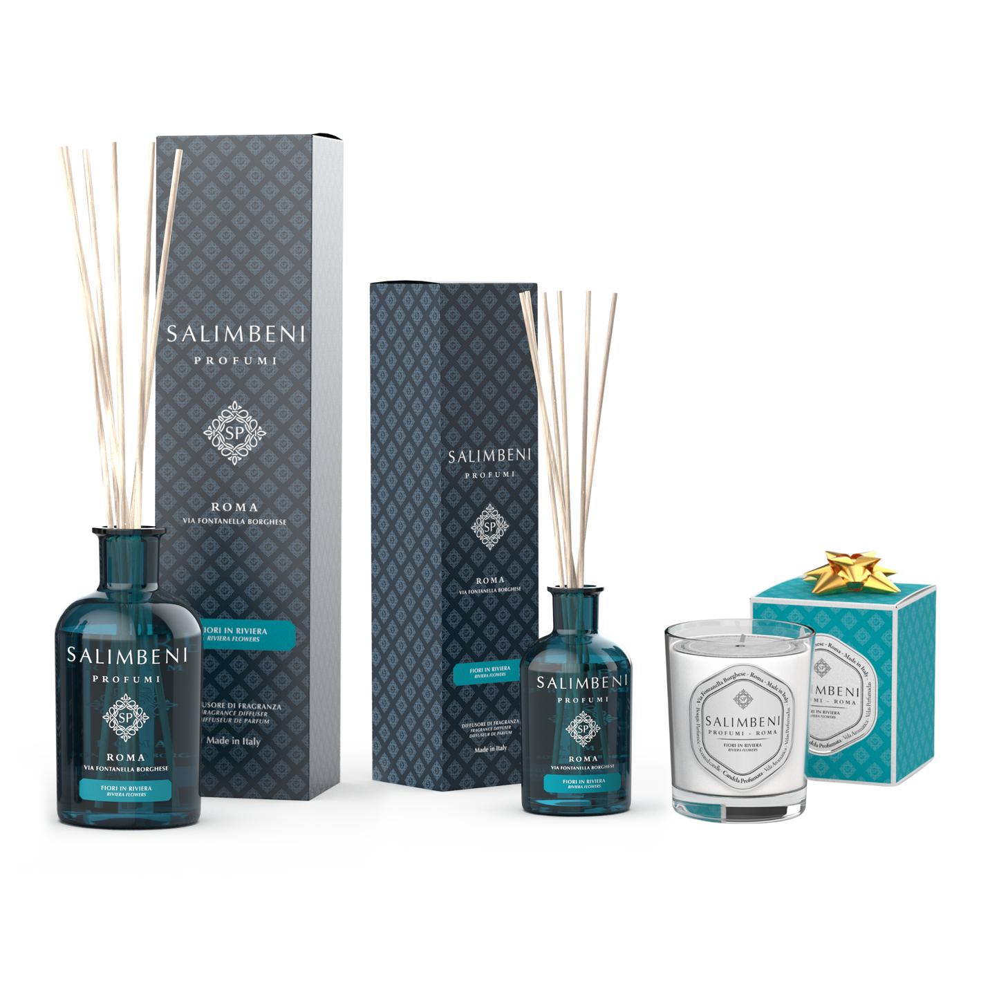 250 ml Stick Diffuser (frangrance of your choice) + 100ml Stick Diffuser (with the same fragrance) + 190gr Scented Candle as a FREE TRIAL (with the same fragrance)
