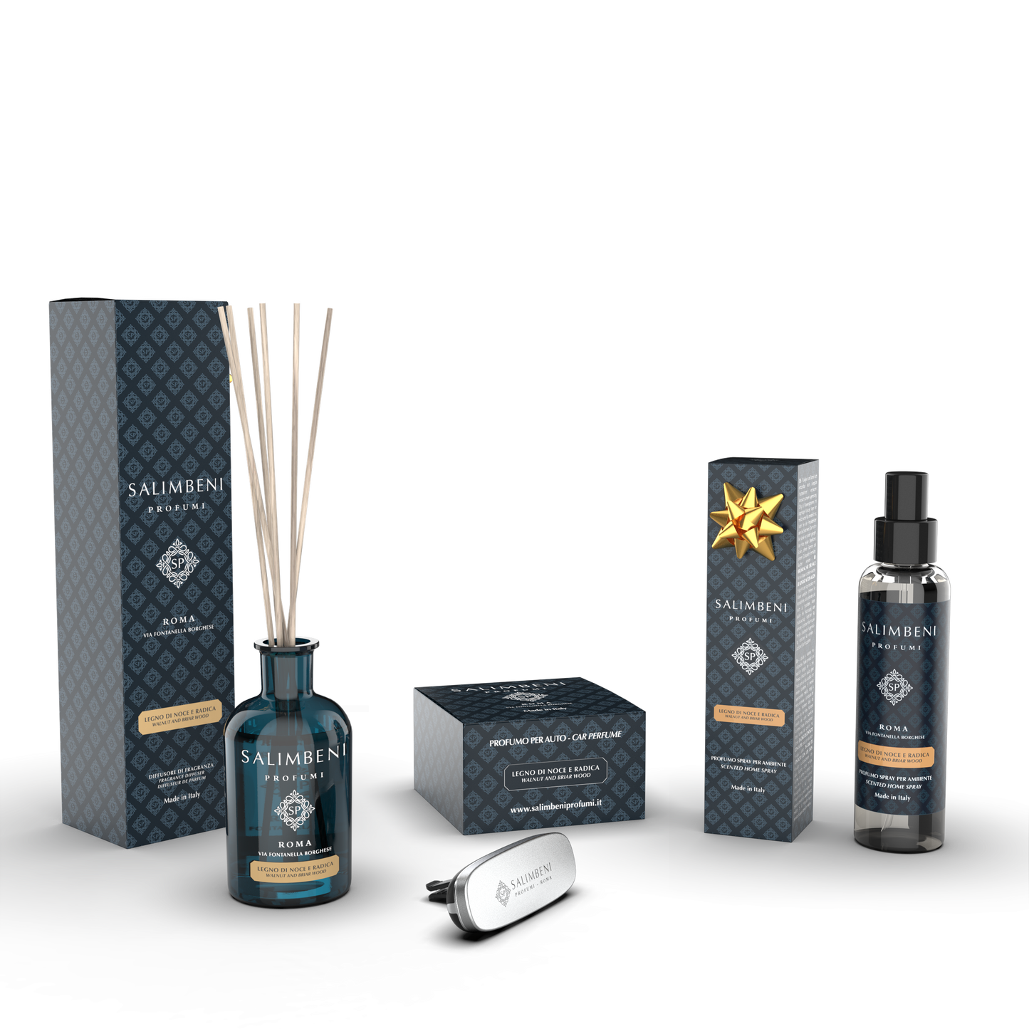 100ml Stick Diffuser (fragrance of your choice) + Car Perfume (same fragrance) + 150 ml Room Spray GRATIS (same fragrance)
