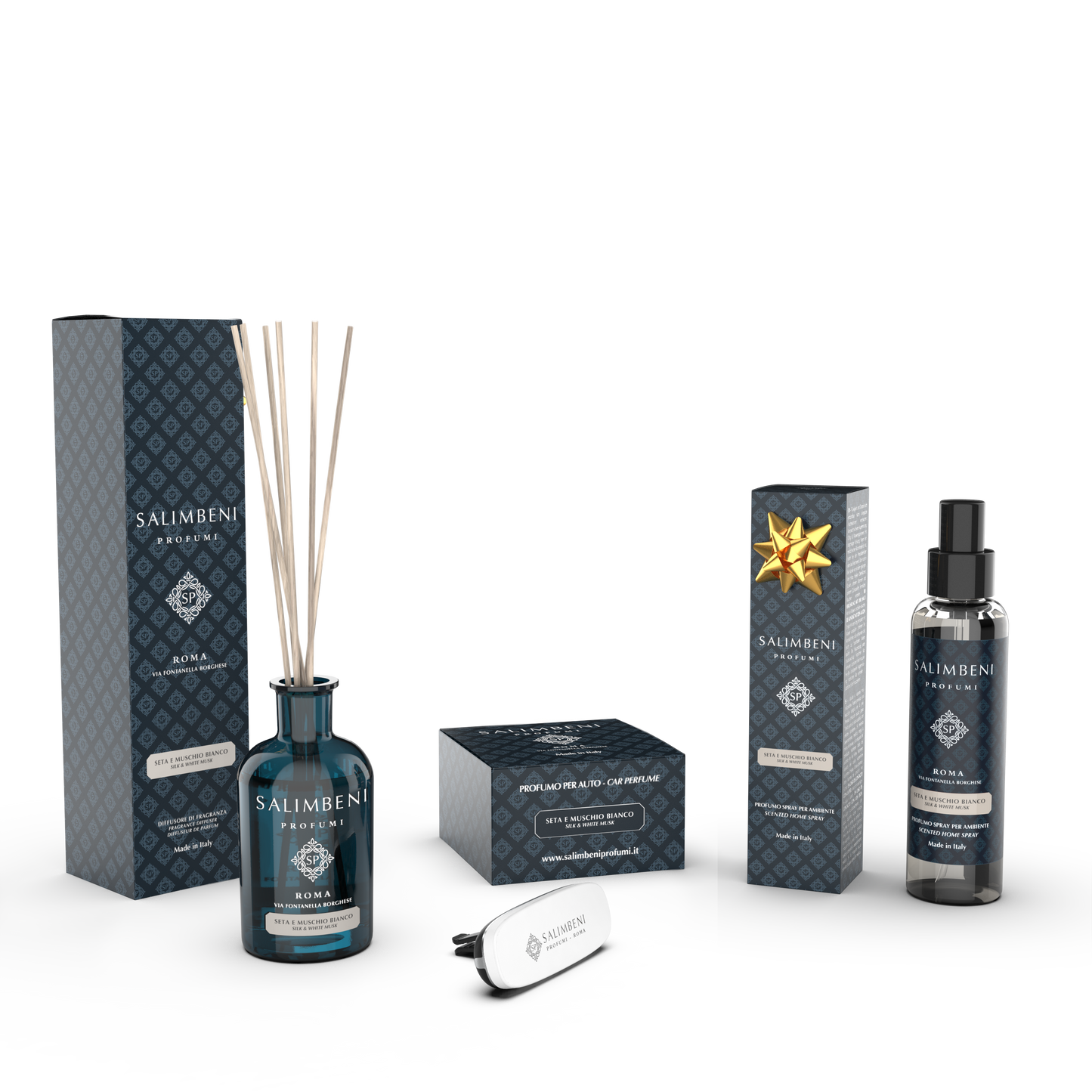 100ml Stick Diffuser (fragrance of your choice) + Car Perfume (same fragrance) + 150 ml Room Spray GRATIS (same fragrance)