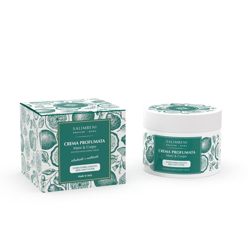 Bergamot Elixir - 200ml Scented Cream for Hands & Body