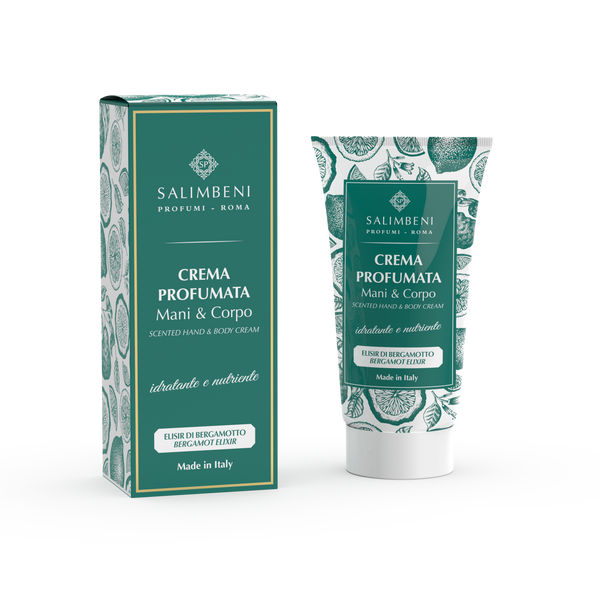 Bergamot Elixir - 50ml Scented Cream for Hands & Body