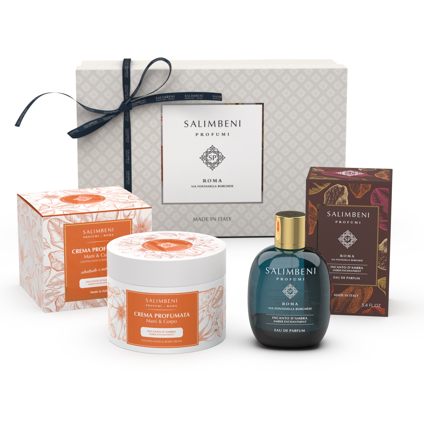 Gift Pack OF YOUR CHOICE (100ml Eau de Parfum + 50ml Perfumed Cream for Hand and Body in the same fragrance)