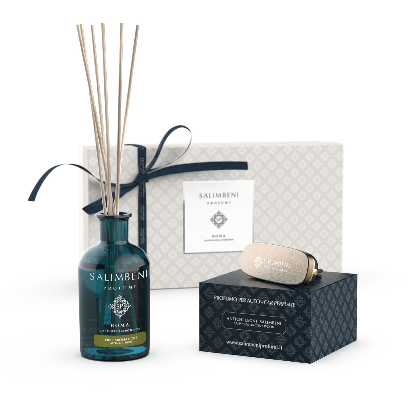 GIFT PACK OF YOUR CHOICE (250ML STICK DIFFUSER + CAR PERFUME OF THE SAME FRAGRANCE)