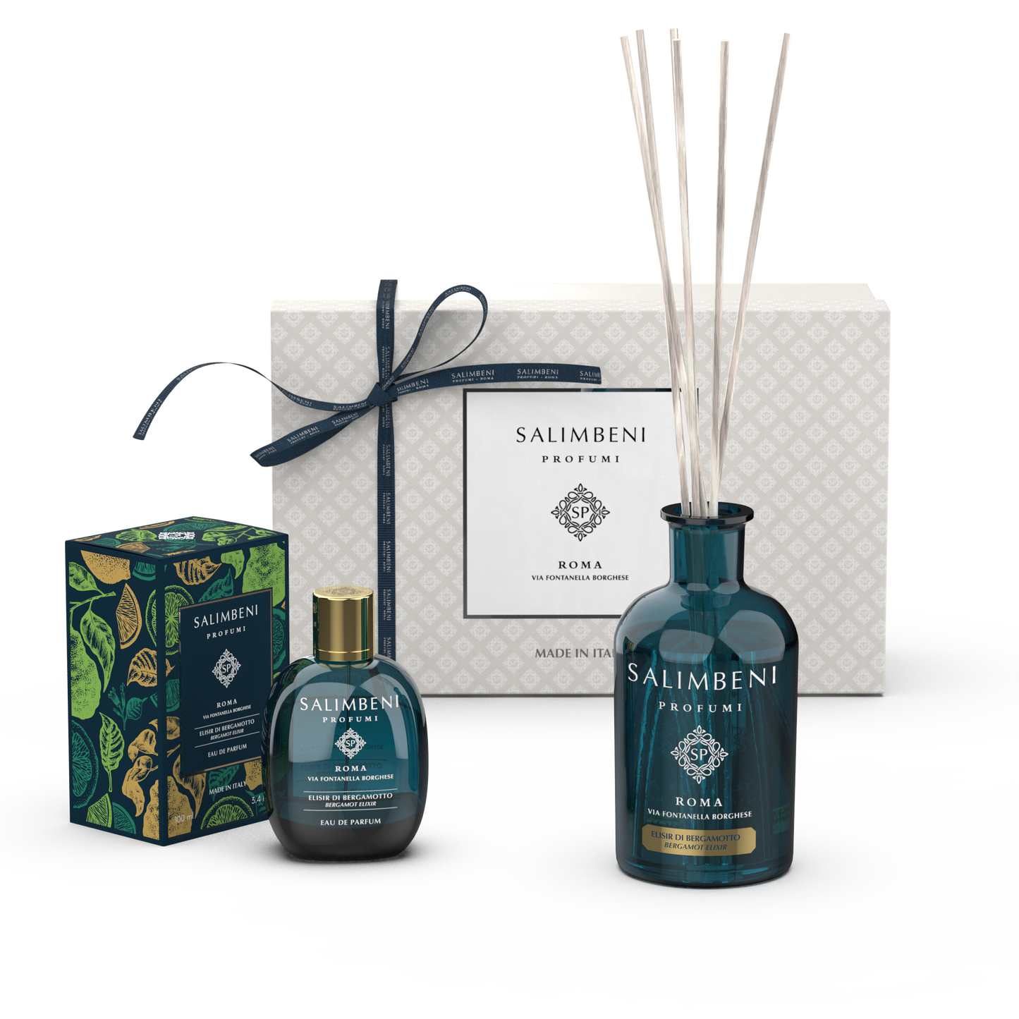 GIFT PACK OF YOUR CHOICE (100 ML EAU DE PARFUM + 250 ML STICK DIFFUSER)