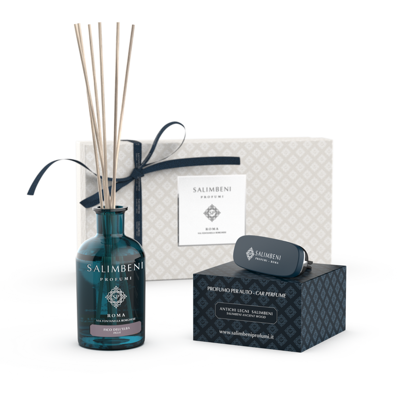 GIFT PACK OF YOUR CHOICE (250ML STICK DIFFUSER + CAR PERFUME OF THE SAME FRAGRANCE)