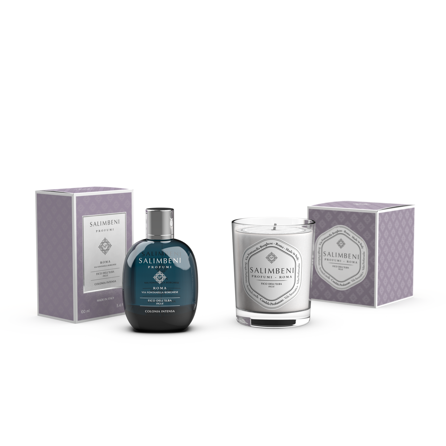 100 ml Cologne Intense + 190 gr Scented Candle(FRAGRANCE OF YOUR CHOICE)