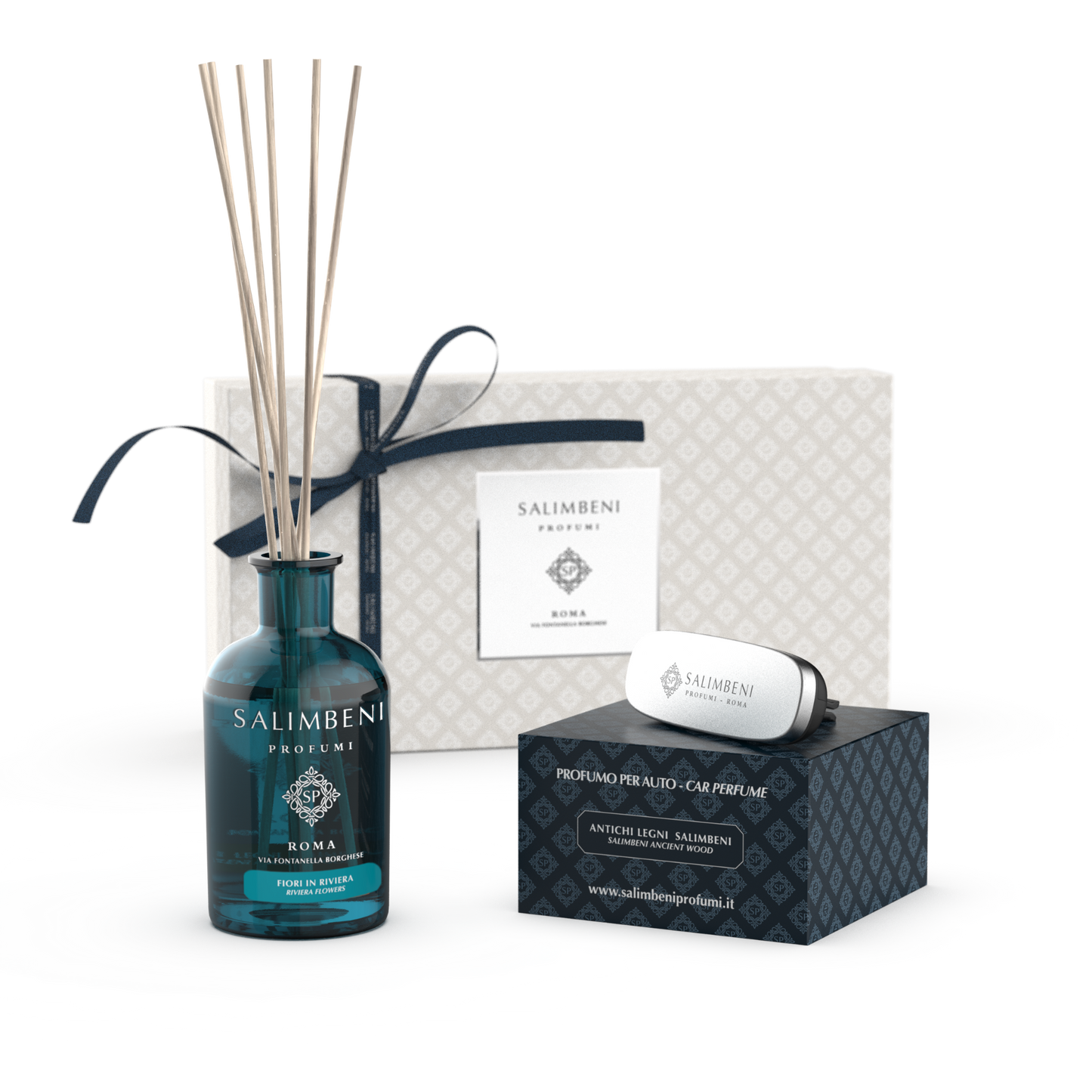 GIFT PACK OF YOUR CHOICE (250ML STICK DIFFUSER + CAR PERFUME OF THE SAME FRAGRANCE)