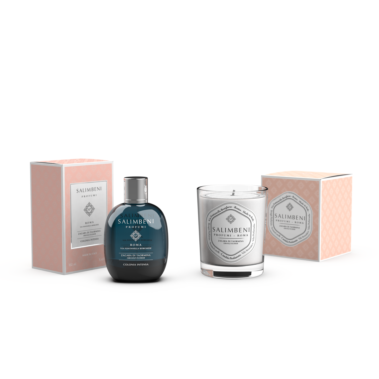 100 ml Cologne Intense + 190 gr Scented Candle(FRAGRANCE OF YOUR CHOICE)