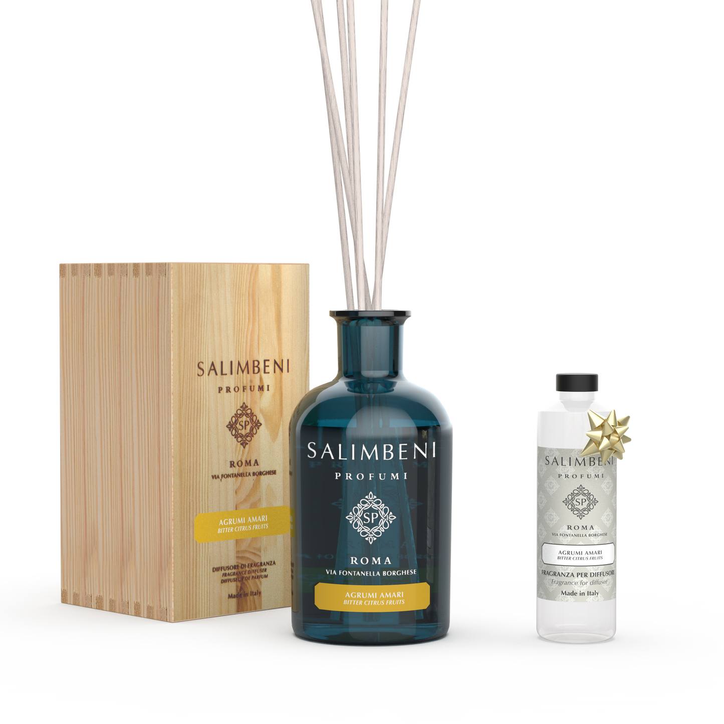 1000 ml Stick Diffuser (Fragrance of Your Choice) + 250 ml Diffuser Refill in the Same Fragrance as a FREE TRIAL