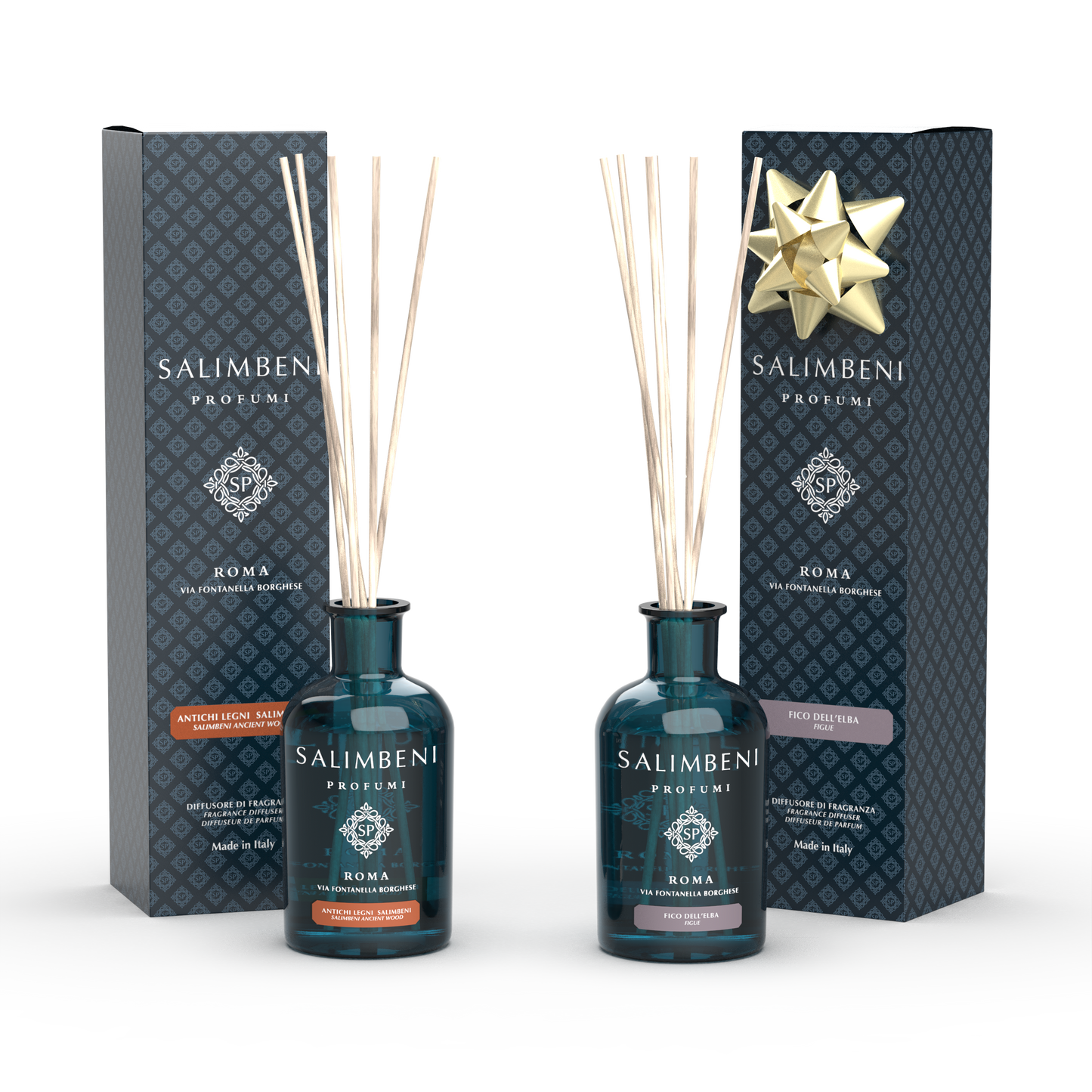 250 ml Salimbeni Ancient Wood Stick Diffuser 250 ml + 250 ml Elba Fig Stick Diffuser for FREE