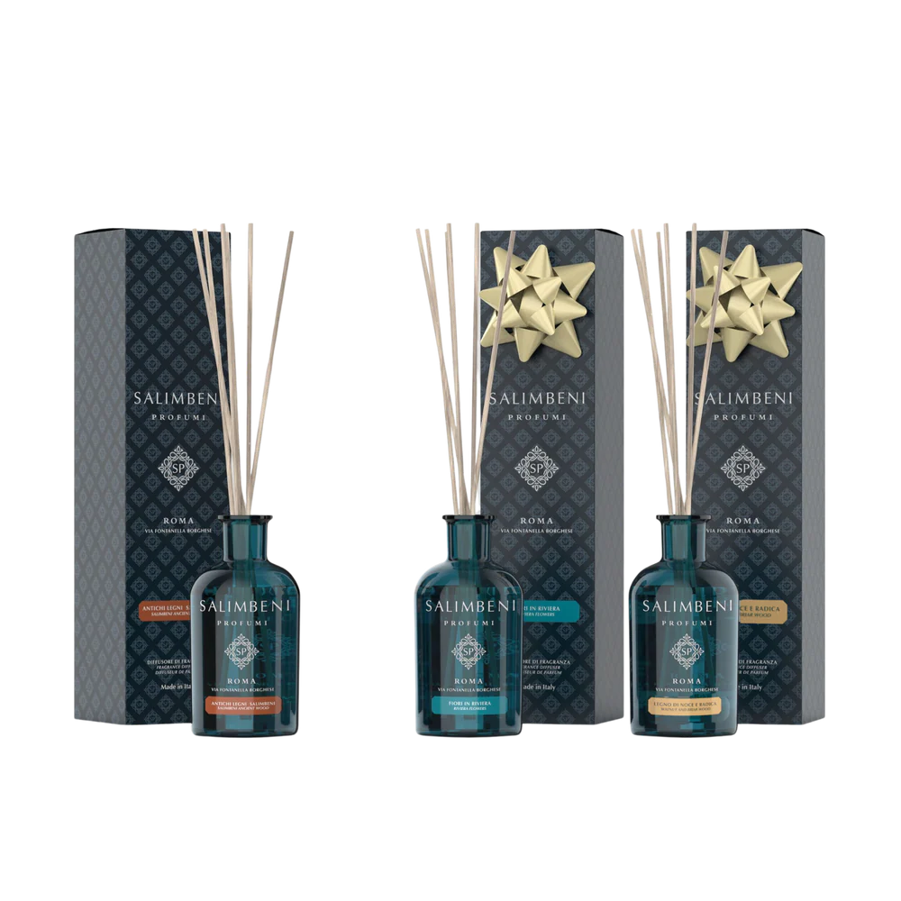 100ml Salimbeni Ancient Wood + 100ml Riviera Flowers TO TRY FOR FREE + 100ml Walnut and Briar Wood TO TRY FOR FREE