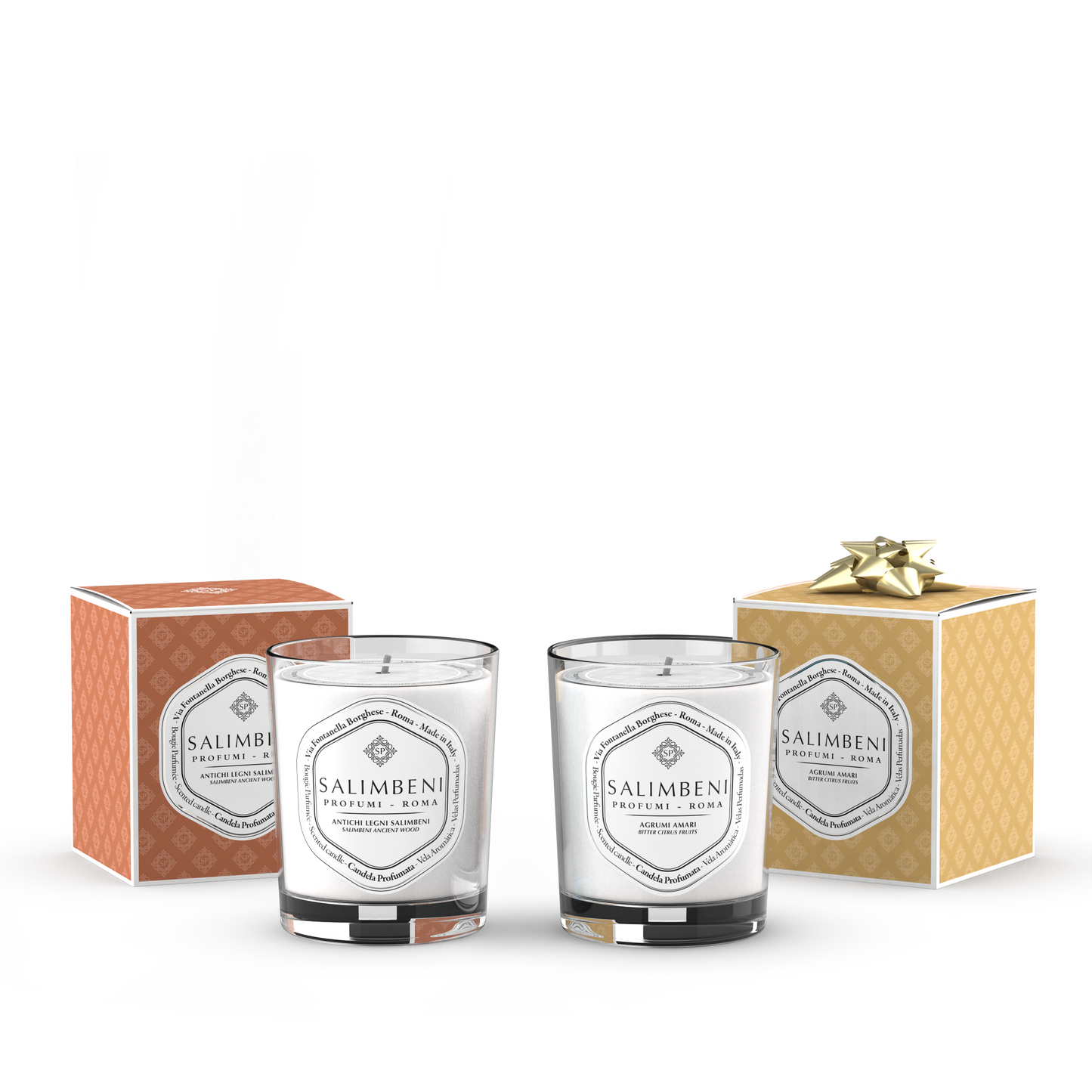 190 g Salimbeni Ancient Wood Scented Candle + 190 g Scented Candle of Your Choice as a FREE TRIAL