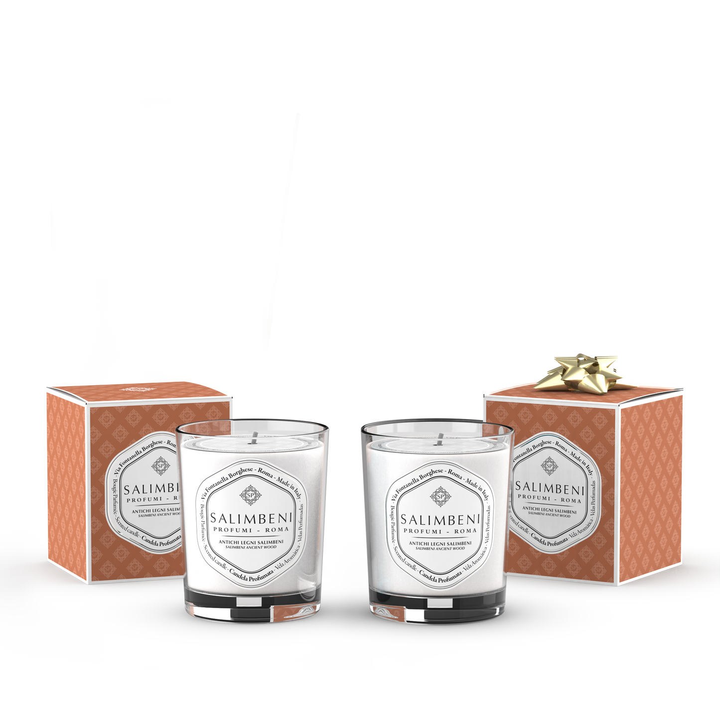 190 g Salimbeni Ancient Wood Scented Candle + 190 g Scented Candle of Your Choice as a FREE TRIAL