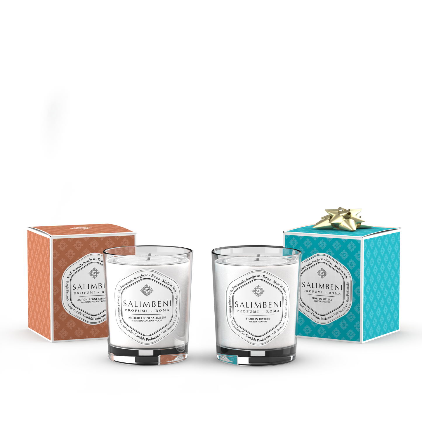 190 g Salimbeni Ancient Wood Scented Candle + 190 g Scented Candle of Your Choice as a FREE TRIAL