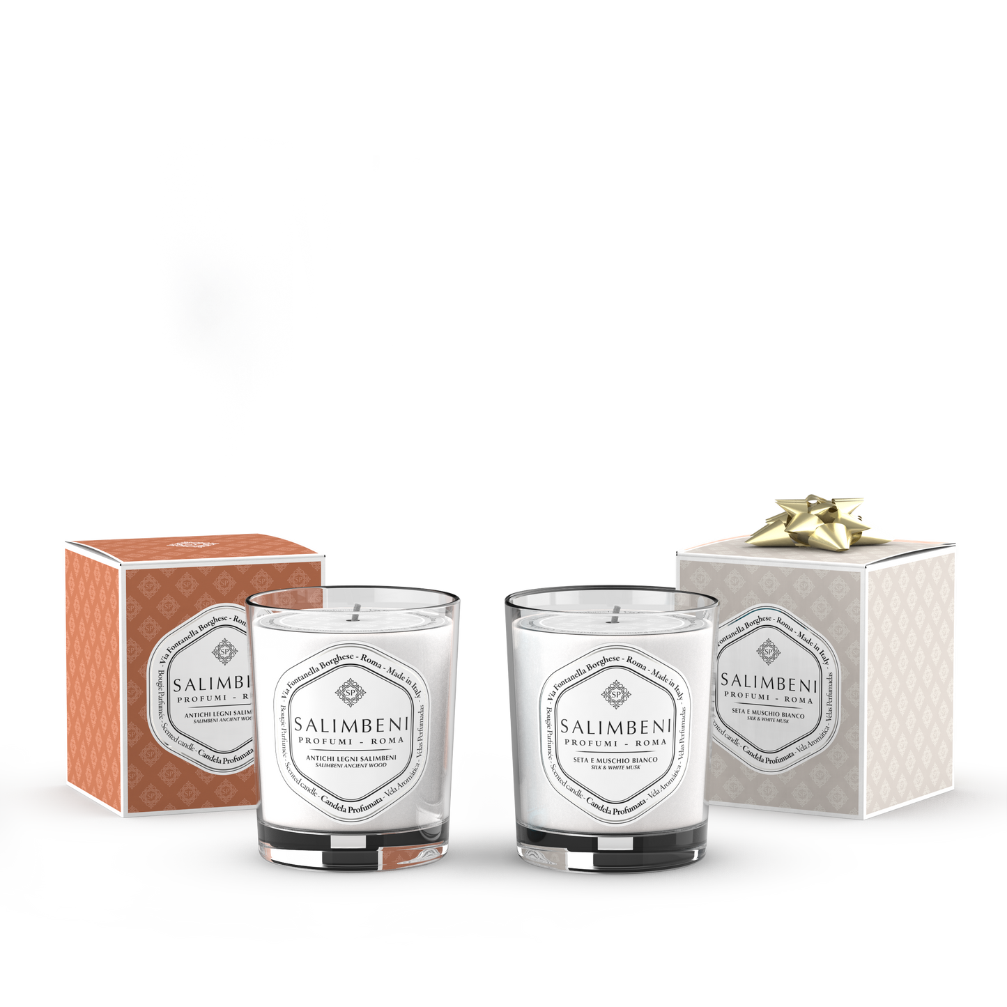 190 g Salimbeni Ancient Wood Scented Candle + 190 g Scented Candle of Your Choice as a FREE TRIAL